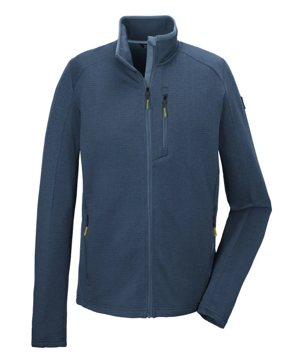 Killtec KOS 92 Flex Fleece Vest Heren - Blauw