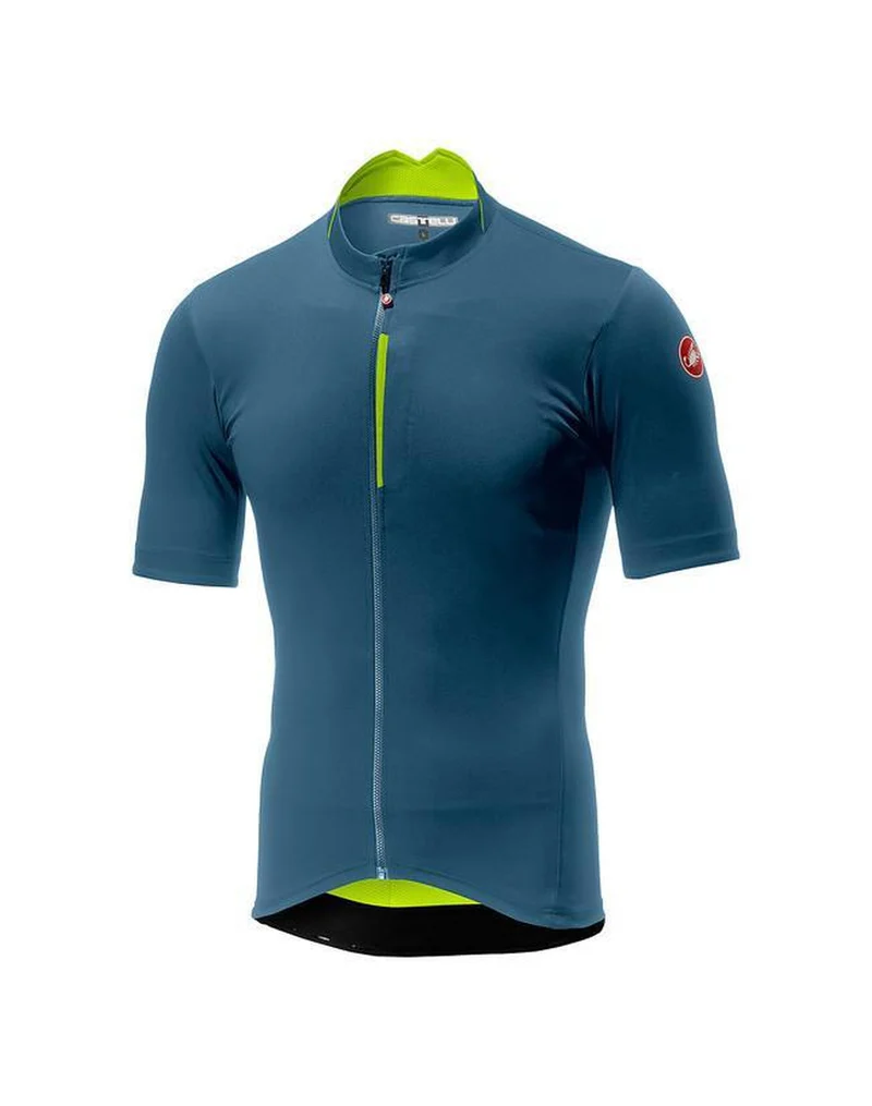 CASTELLI ESPRESSO SS JERSEY LIGHT STEEL BLUE