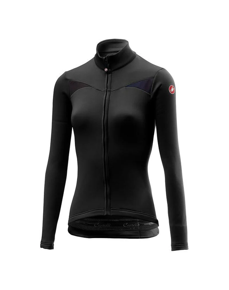CASTELLI SINERGIA WOMNE JERSEY FZ LIGHT BLACK