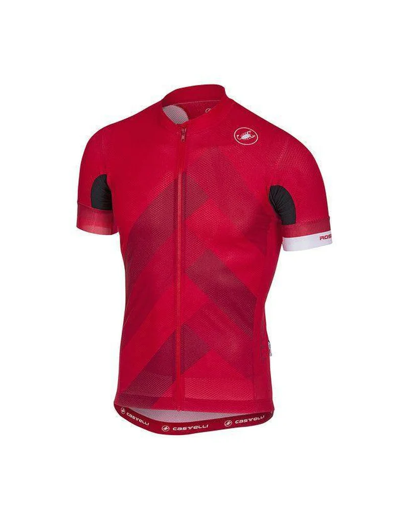 CASTELLI FREE AR 4.1 JERSEY FZ - KIT Version Red