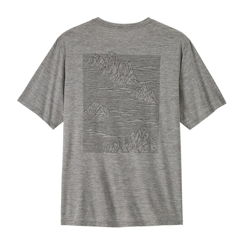Capilene Cool Daily T-Shirt - Strataspire Print
