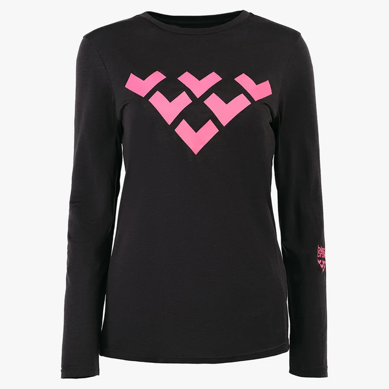 Black Crows Chevron Merino Blend Women's Long Sleeve