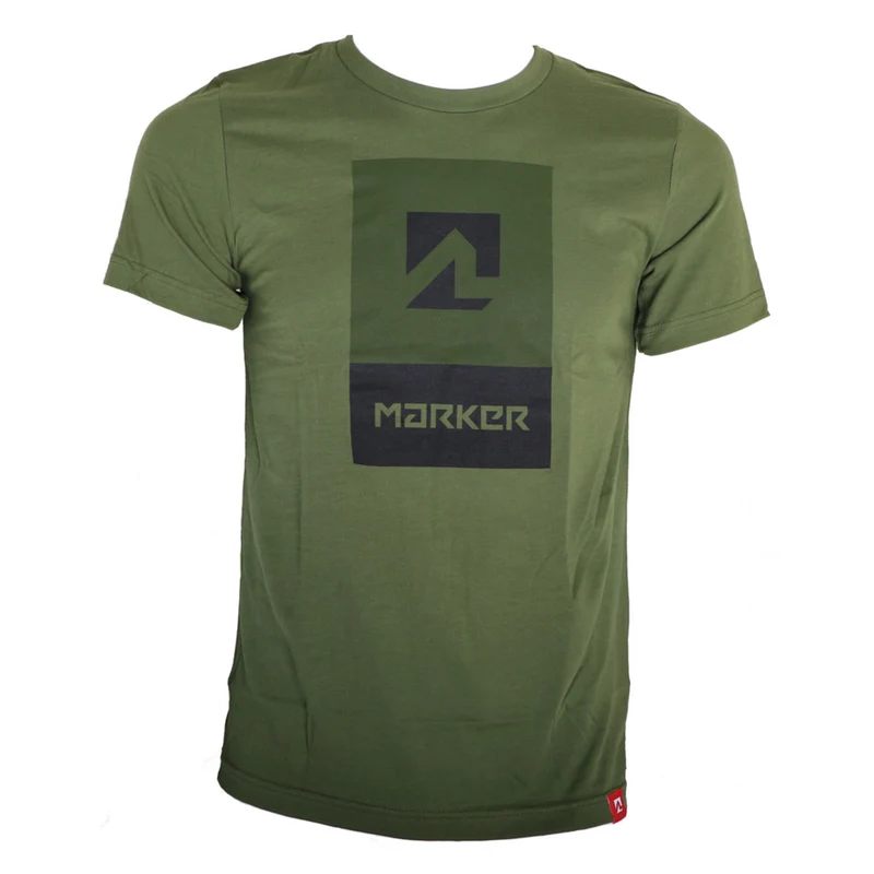 Marker Stacked Logo Tee