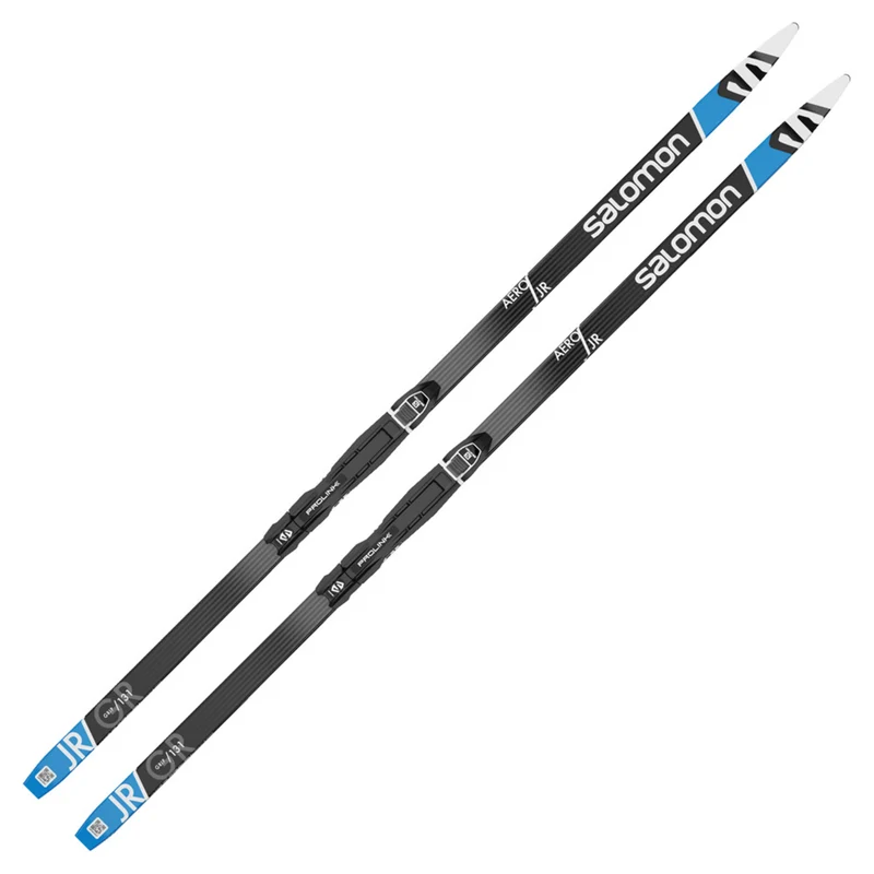 2023 Salomon Aero Junior Grip XC Skis w/ Prolink Access Junior Bindings