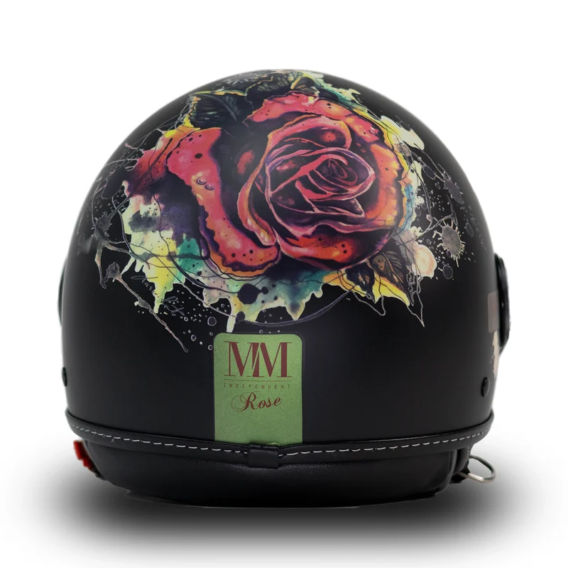 Helm Tattoo Rose Schwarz MM Independent