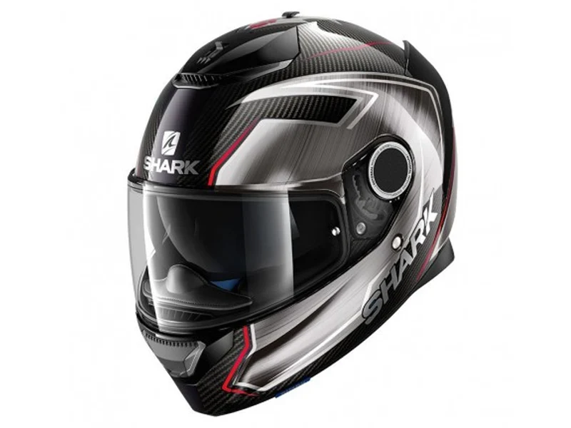 Shark Spartan Carbon Guintoli Replica Silber