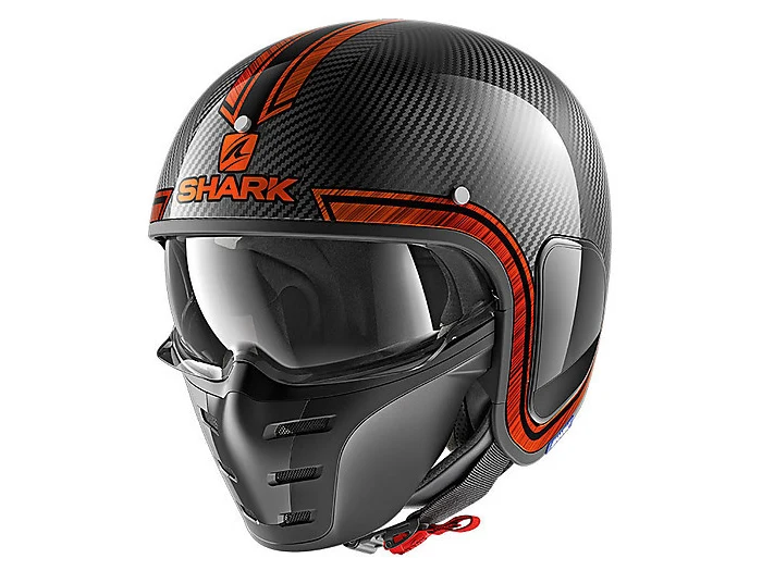 Shark Drak Vinta Orange Chrometech