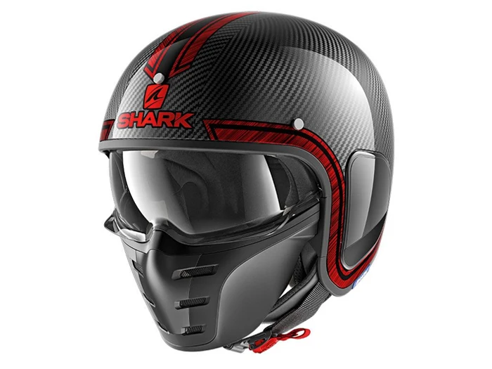 Shark Drak Vinta Red Chrometech
