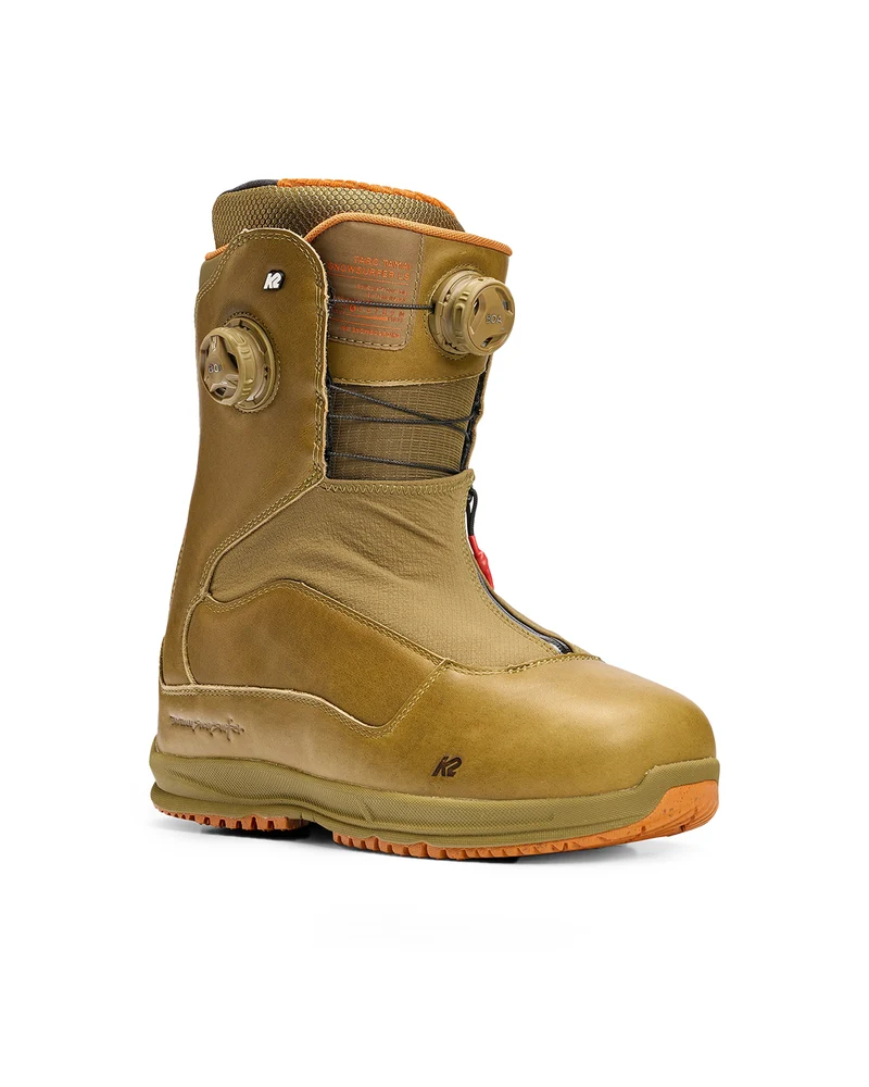 K2 Taro Tamai Snowsurfer LS Olive 2026 Snowboard Boots