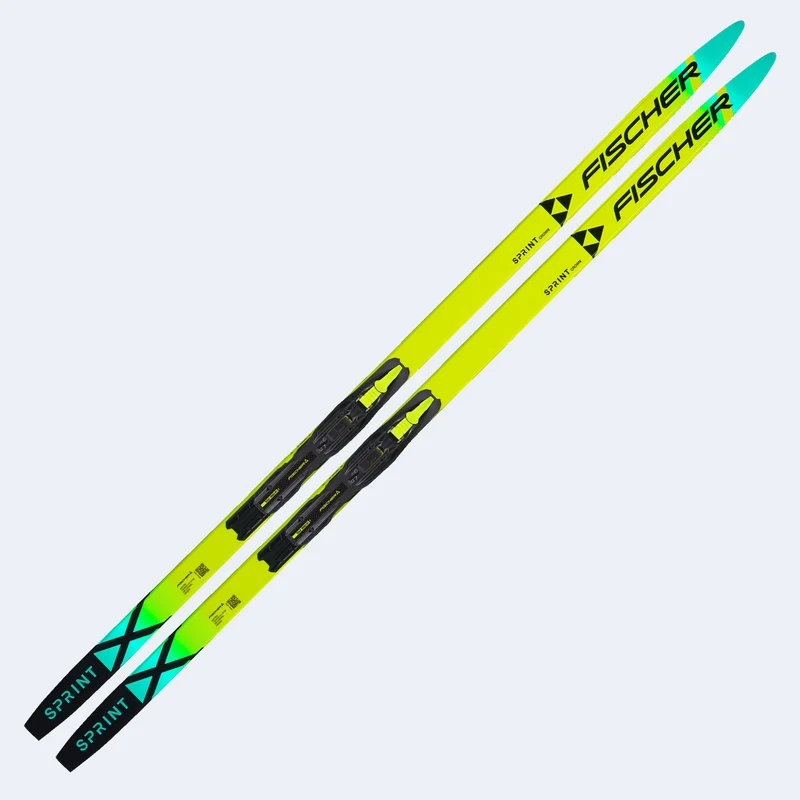 2027 Fischer Sprint Crown Jr Cross Country Skis W/ Bindings
