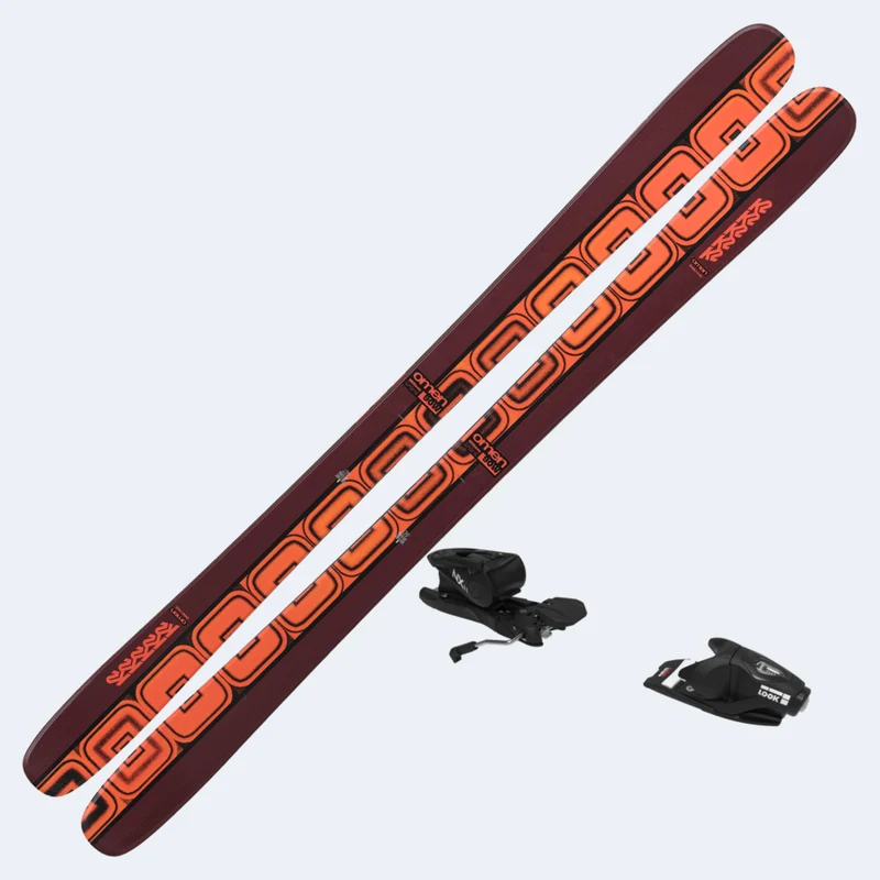 2025 K2 Omen 90 Women's Skis with Look NX 11 Bindings