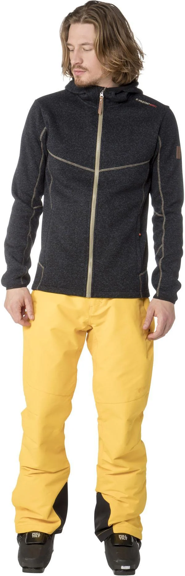 pizza full zip hoody