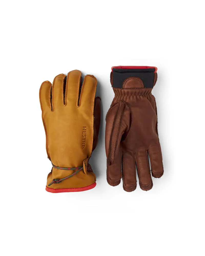 Hestra Wakayama 5 Finger Glove Cork / Brown