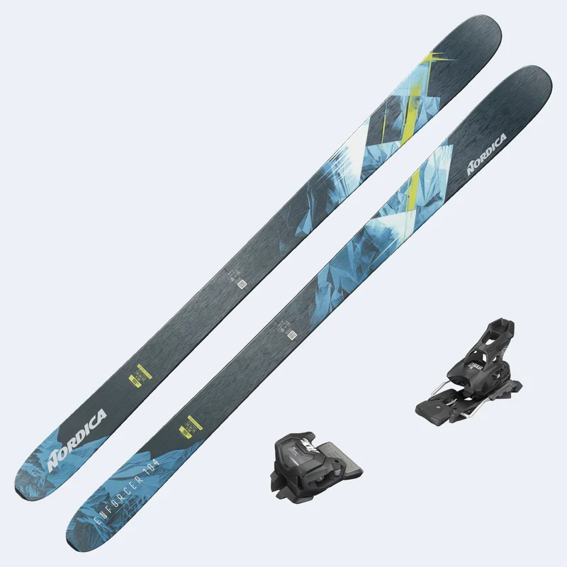 2026 Nordica Enforcer 104 Skis with Tyrolia Attack 14 GW Bindings
