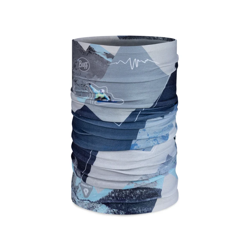 Buff Thermonet Nekwarmer - Synth Blue