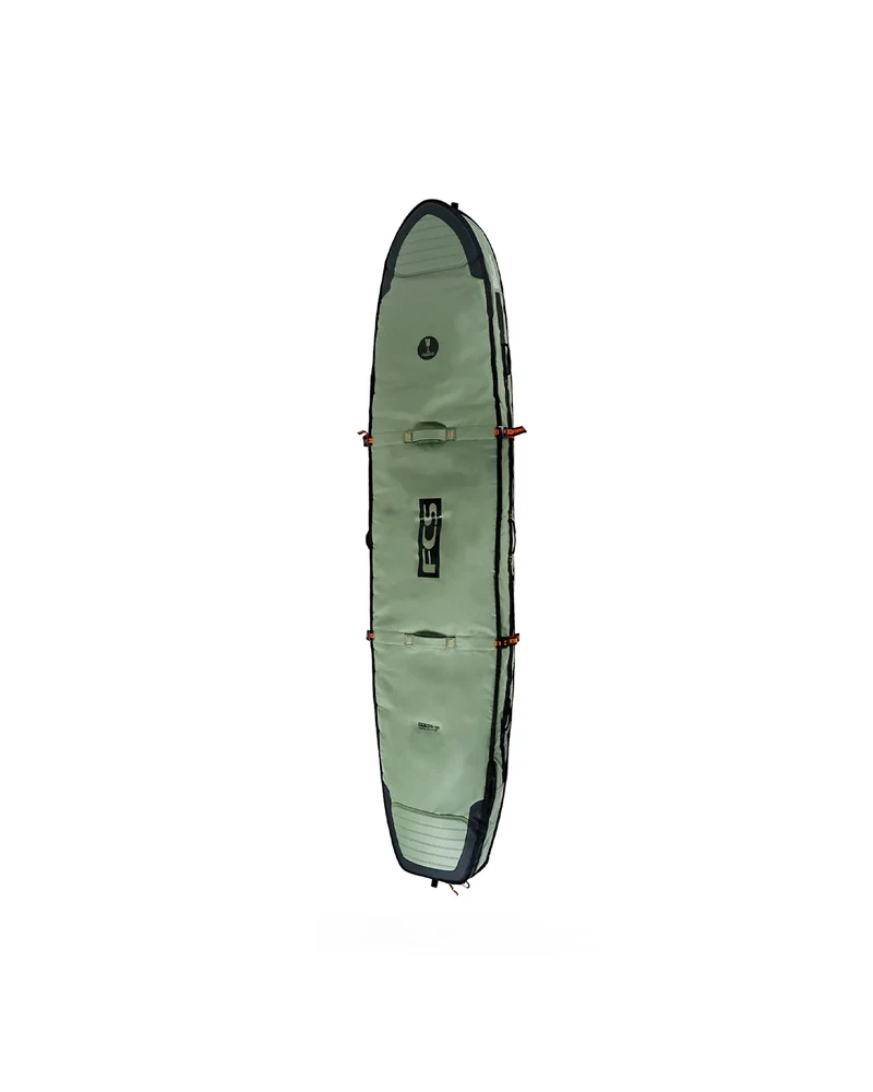 FCS Travel 2 Wheelie Longboard Board Bag GO-Light
