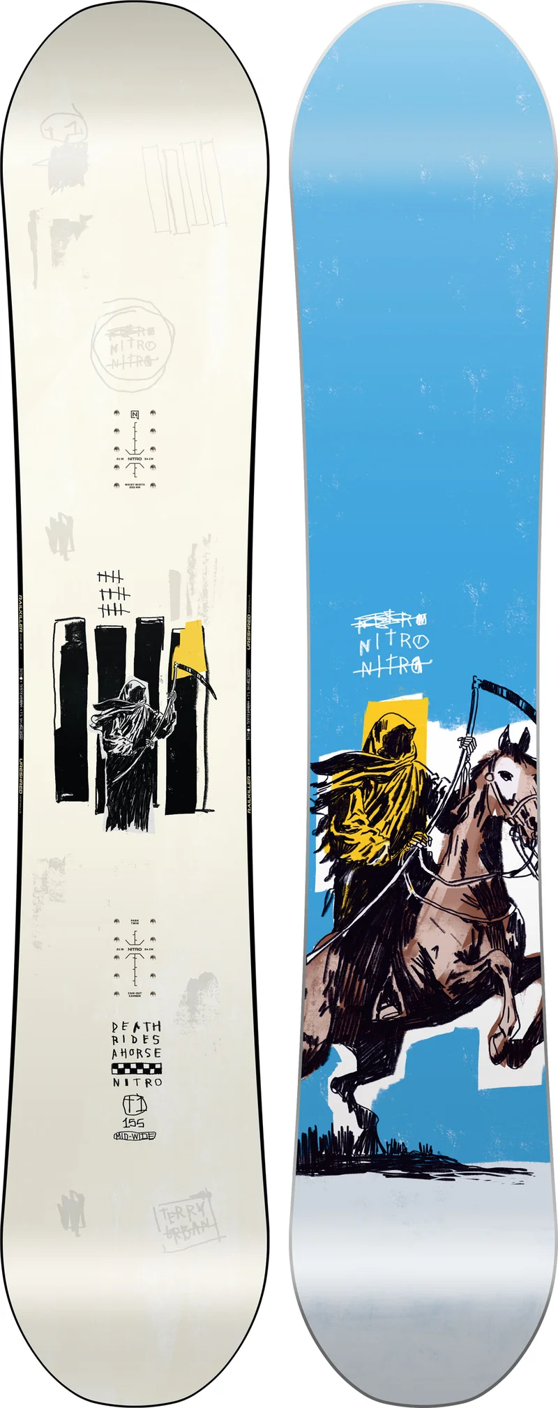 Nitro T1 Mid-Wide Snowboard