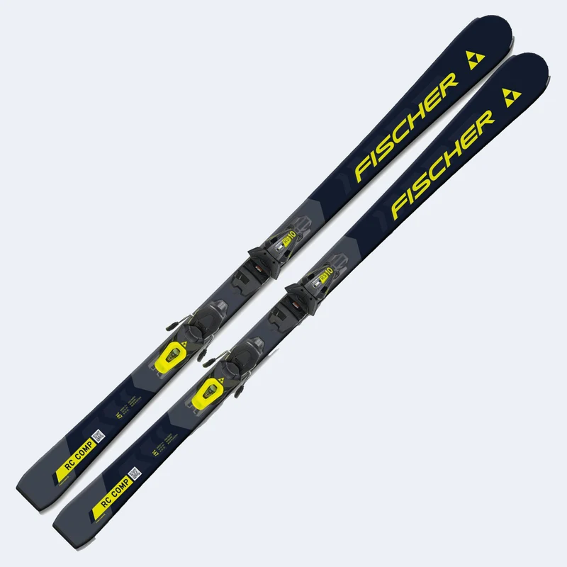 2026 Fischer RC Comp Skis W/ RS 10 PR Bindings