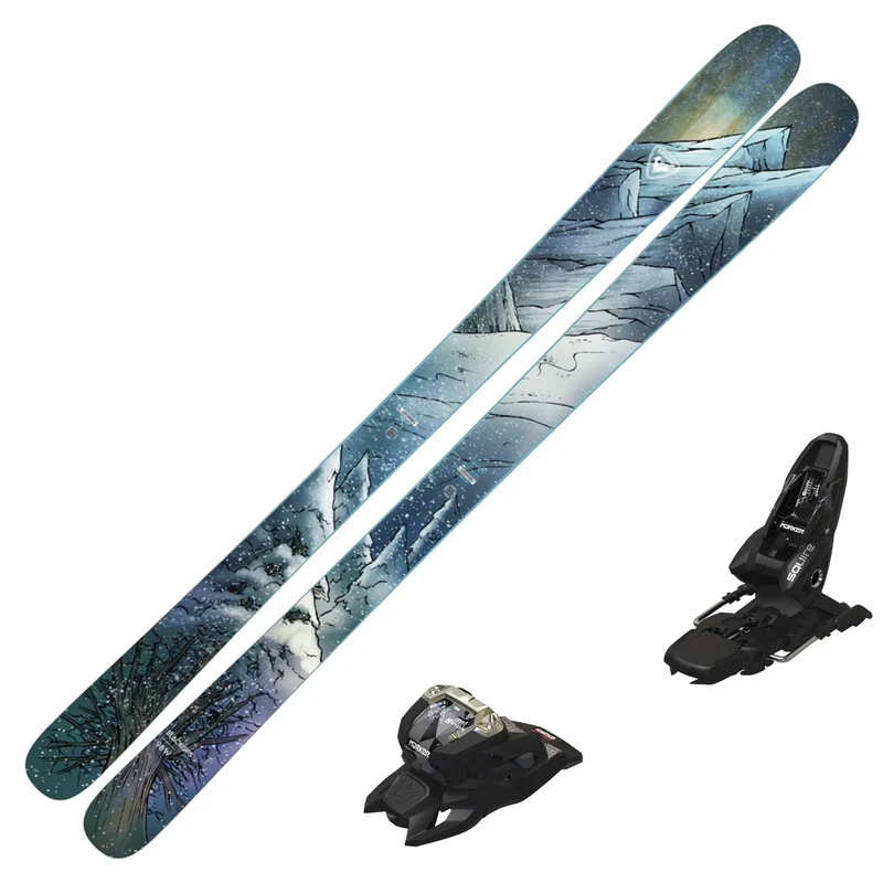 2024 Rossignol Blackops 98 Open Women's Skis with Marker Squire 11 Bindings