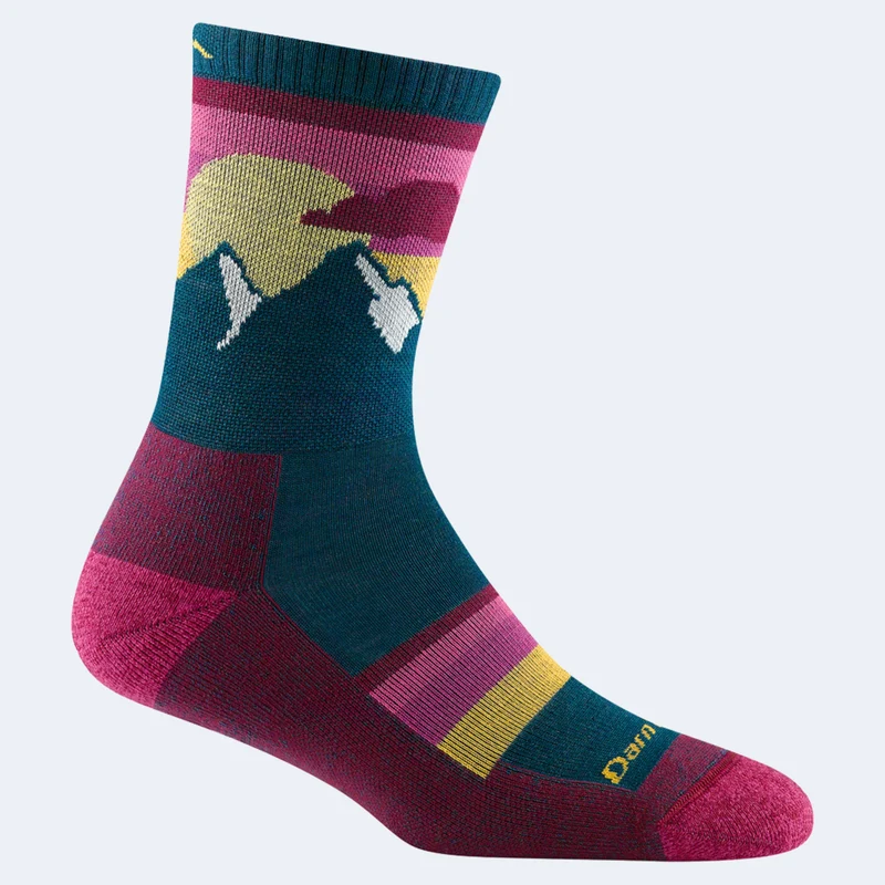Darn Tough Sunset Ledge Micro Crew ULW w/Cushion Women's Sock