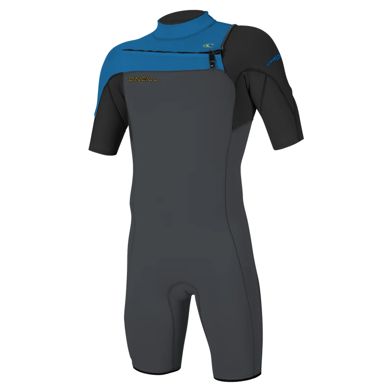 O'neill Hammer 2mm Shorty Chest Zip Graph/Black/Ocean Men