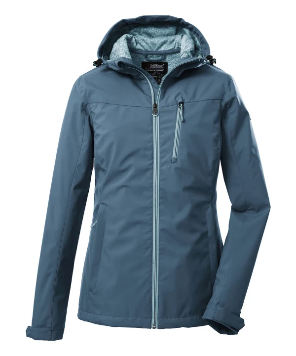 Killtec KOS 89 Softshelljas Dames - Blauw