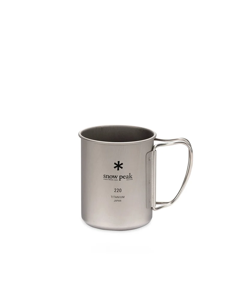 Snow Peak Titanium Single Cup [220ml]