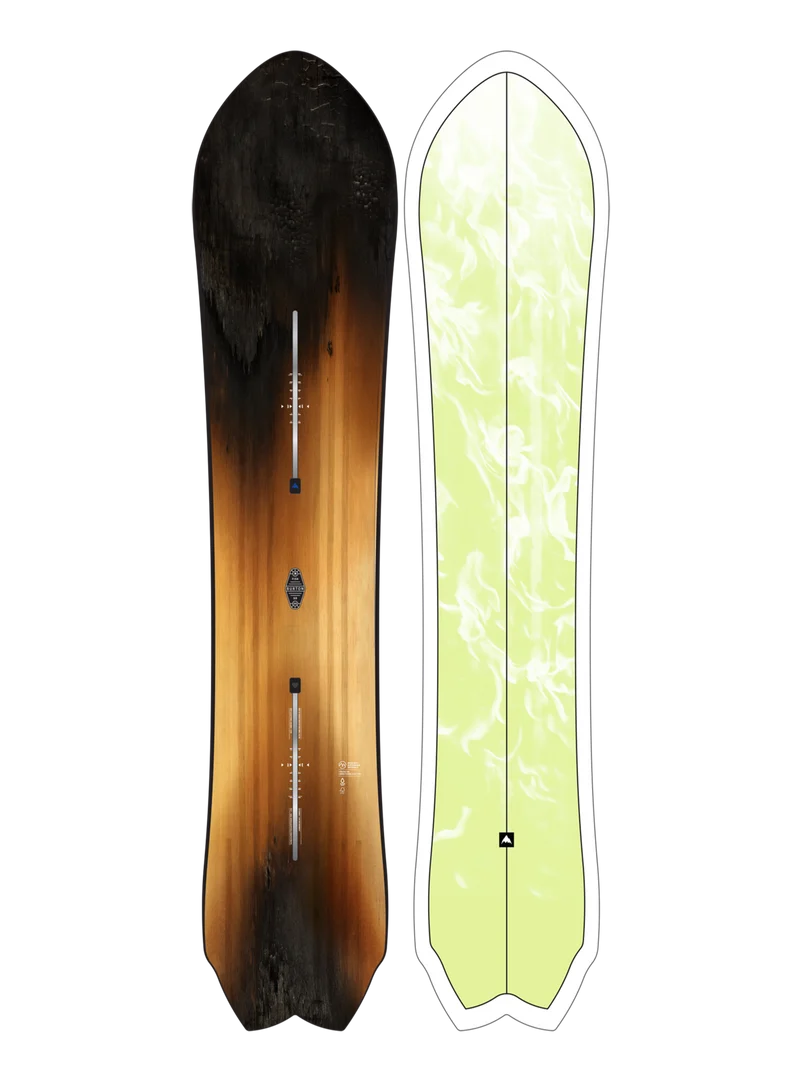 Burton 3D Fish Directional Flat Top Snowboard