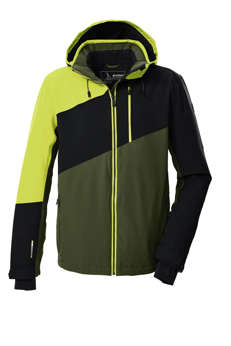 Killtec KSW 32 Ski Jas Heren - Groen/Zwart