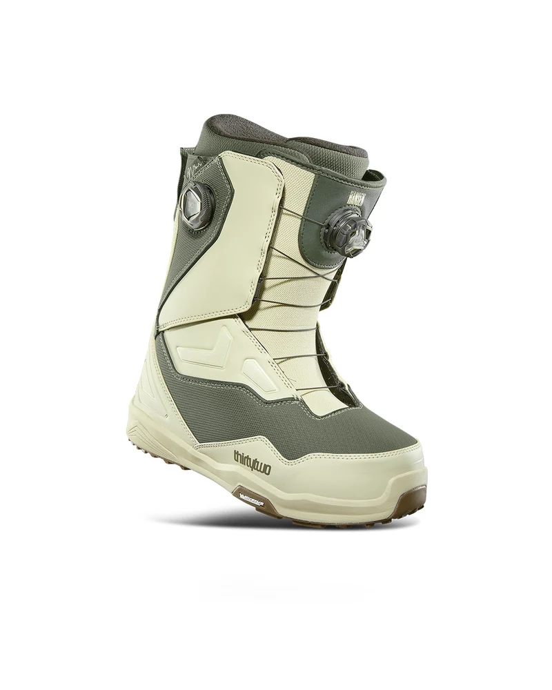 Thirtytwo TM-2 Double BOA Hansen Warm Grey / Olive 2025 Snowboard Boots