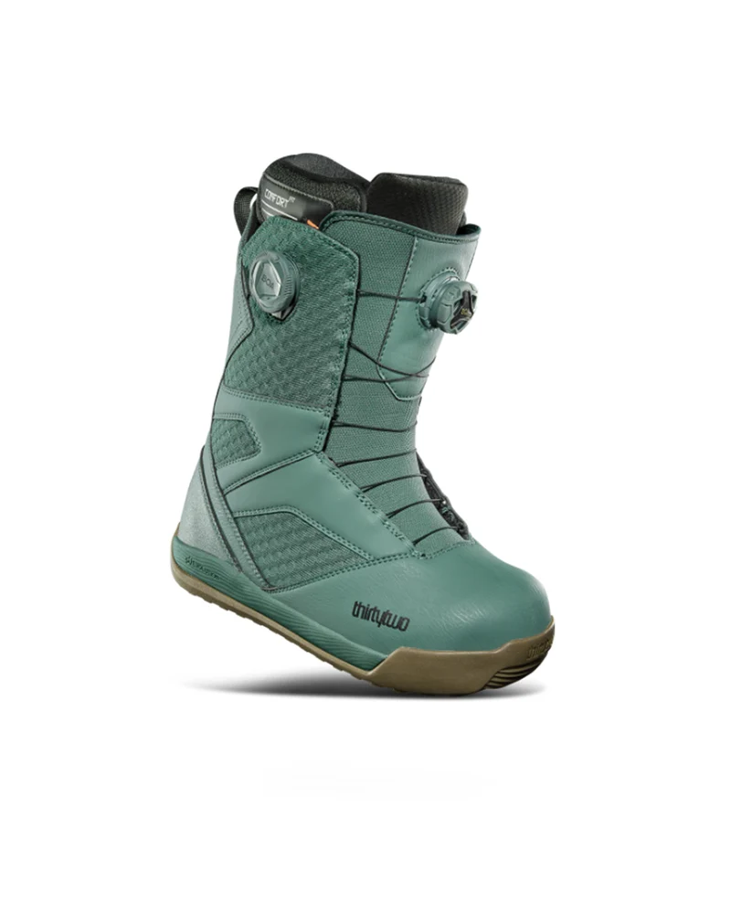 Thirtytwo STW Double BOA Green / Gum 2025 Snowboard Boots