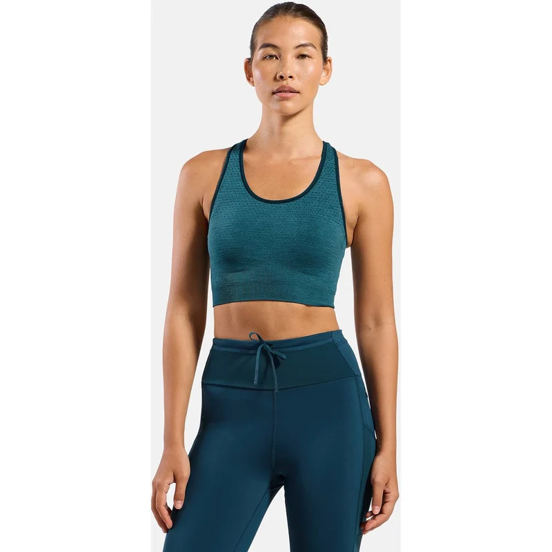 seamless medium padded sport bra