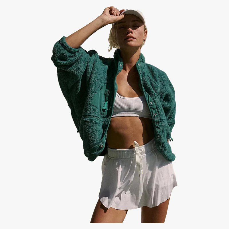 Free People Hit the Slopes Women's Fleece Jacket