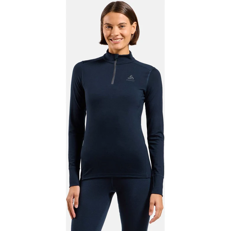 merino 200 base layer shirt turtle neck half-zip