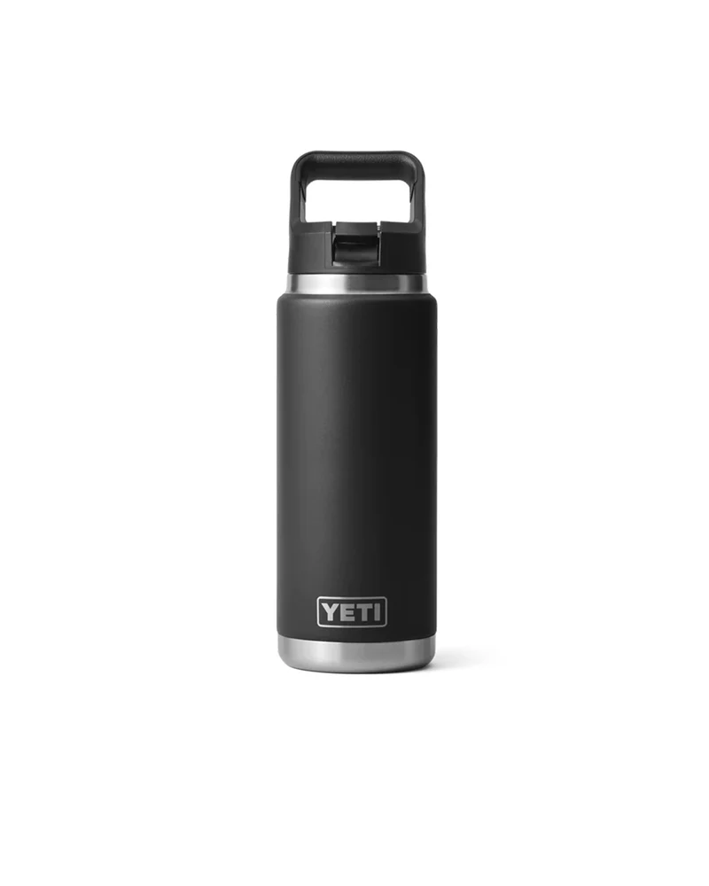 Yeti Rambler 26 oz Tumbler Straw Lid Black