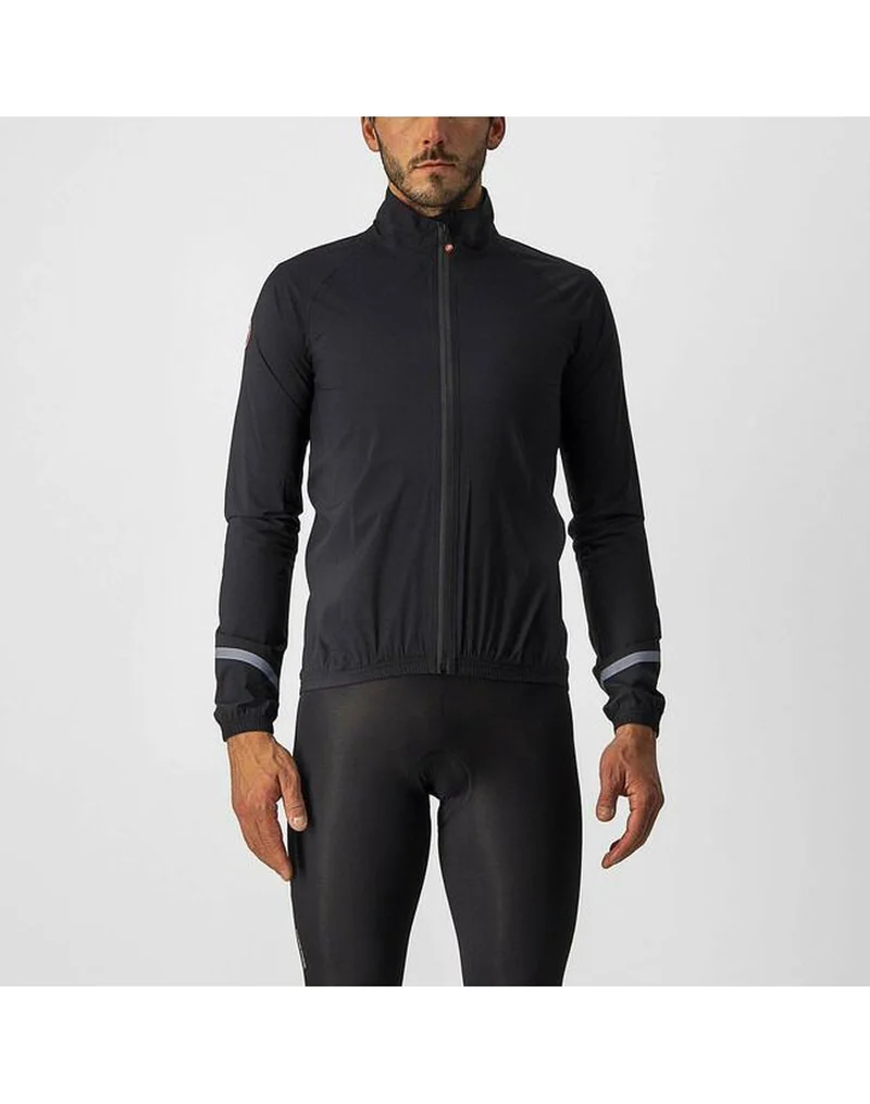 CASTELLI EMERGENCY 2 RAIN JACKET LIGHT BLACK