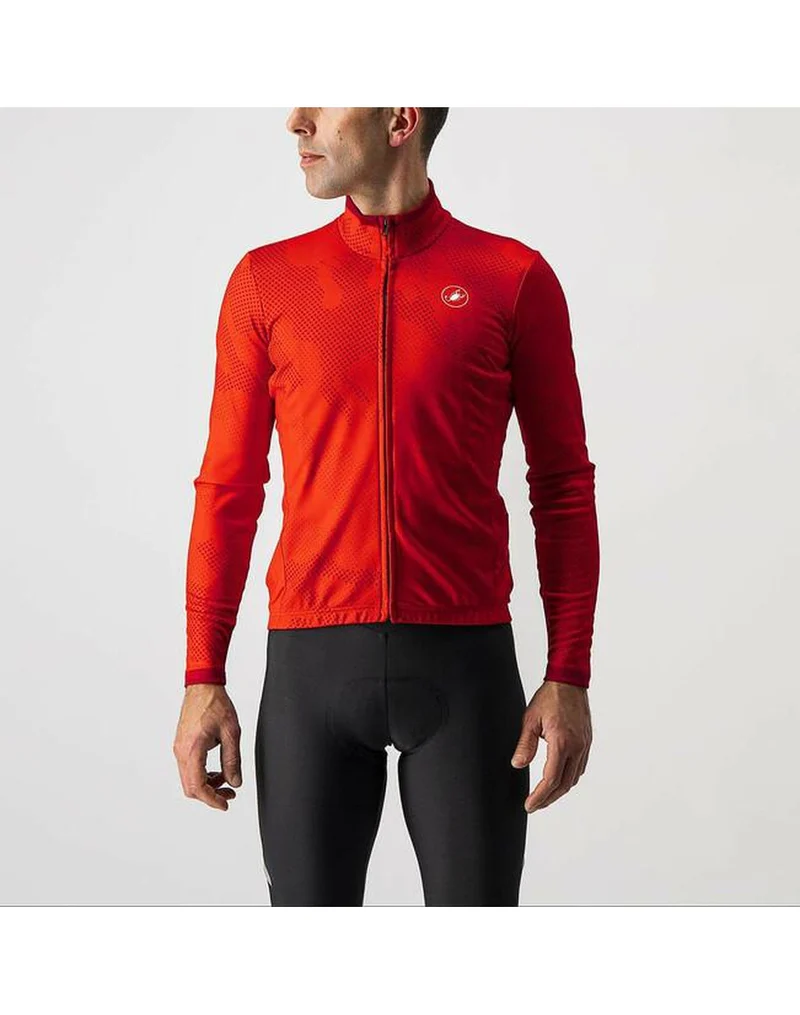 CASTELLI PERICOLO JERSEY FZ RED 單車衫