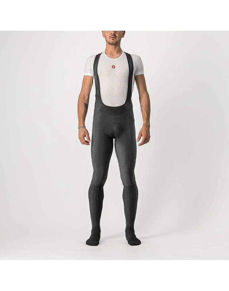 CASTELLI VELOCISSIMO 5 BIBTIGHT 單車褲 長褲 黑-銀