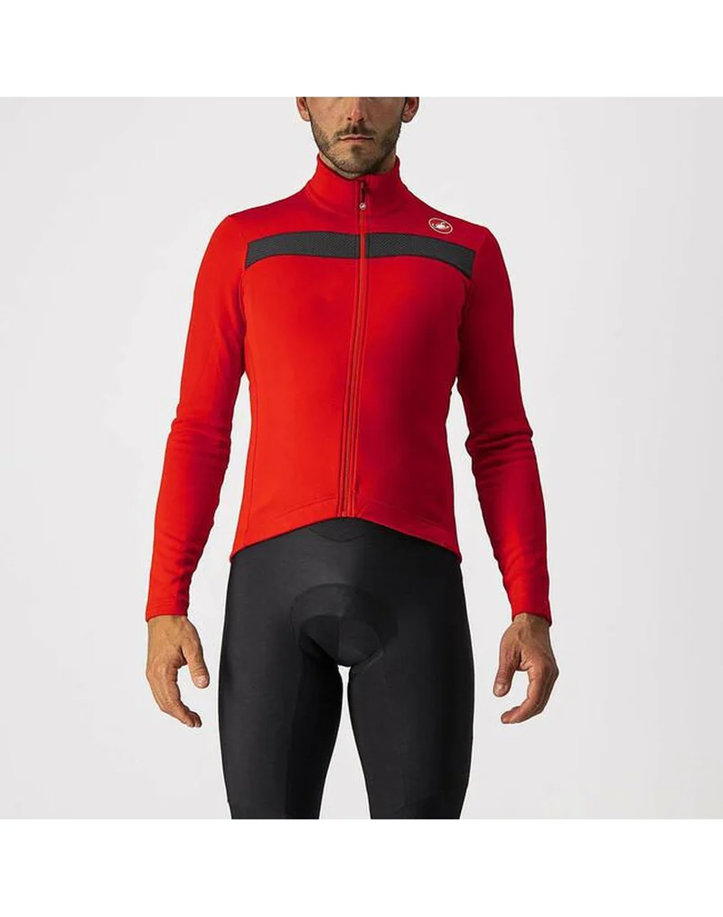 CASTELLI PURO 3 JERSEY FZ RED 單車衫