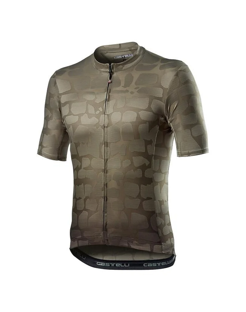 CASTELLI PAVE' JERSEY BARK GREEN 單車衫