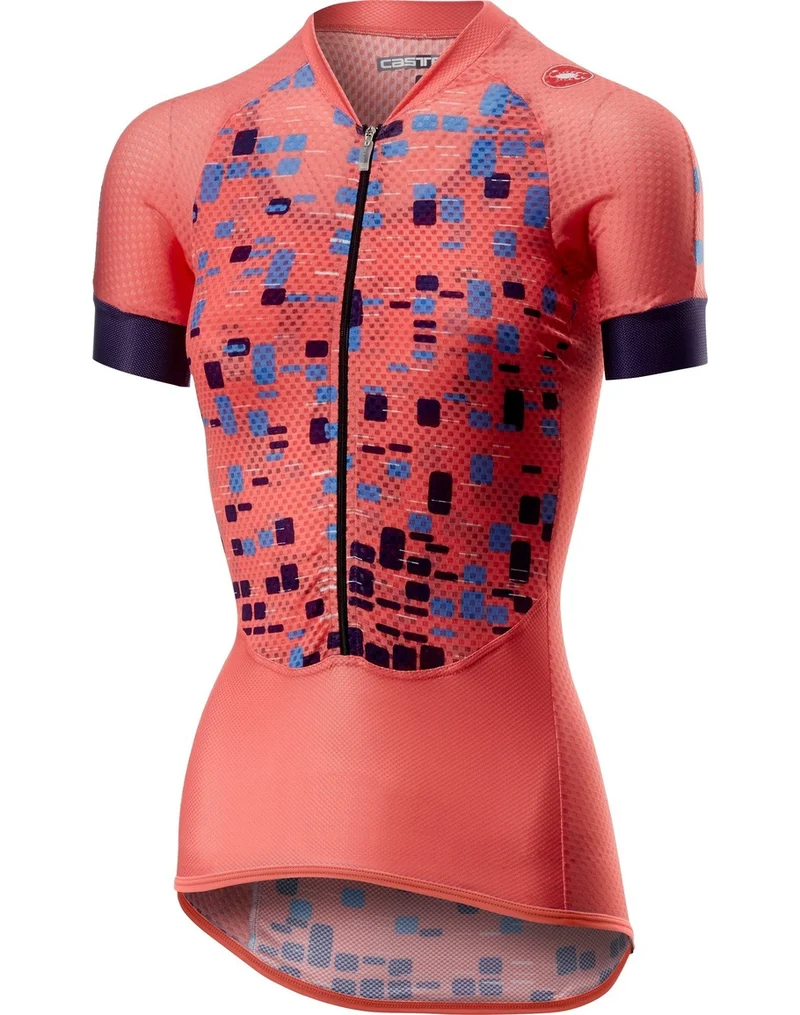 CASTELLI CLIMBER WOMEN JERSEY SS SALMON 單車衫