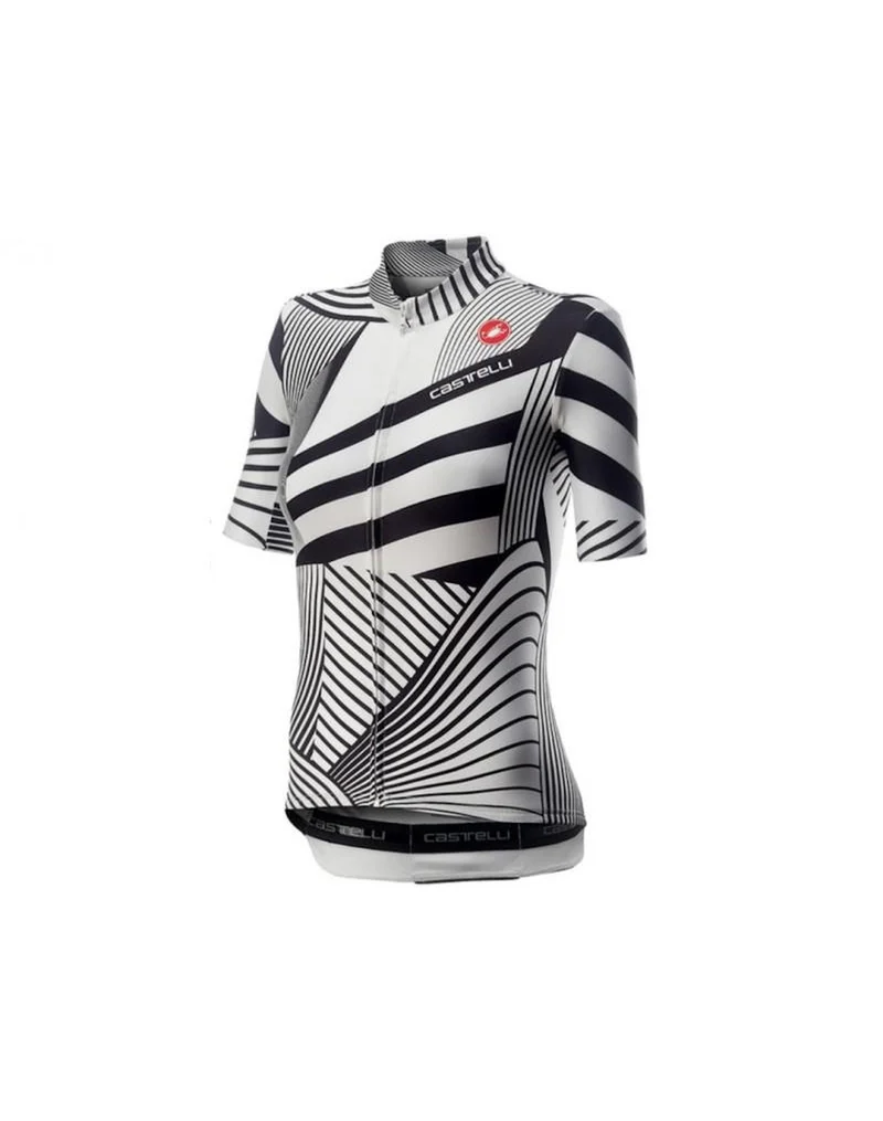 CASTELLI SUBLIME SS JERSEY WHITE BLACK