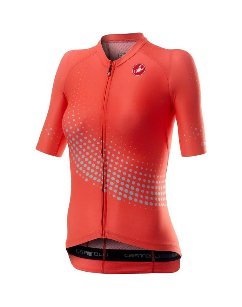 CASTELLI AERO PRO WOMEN SS JERSEY BRILLIANT PINK 單車衫