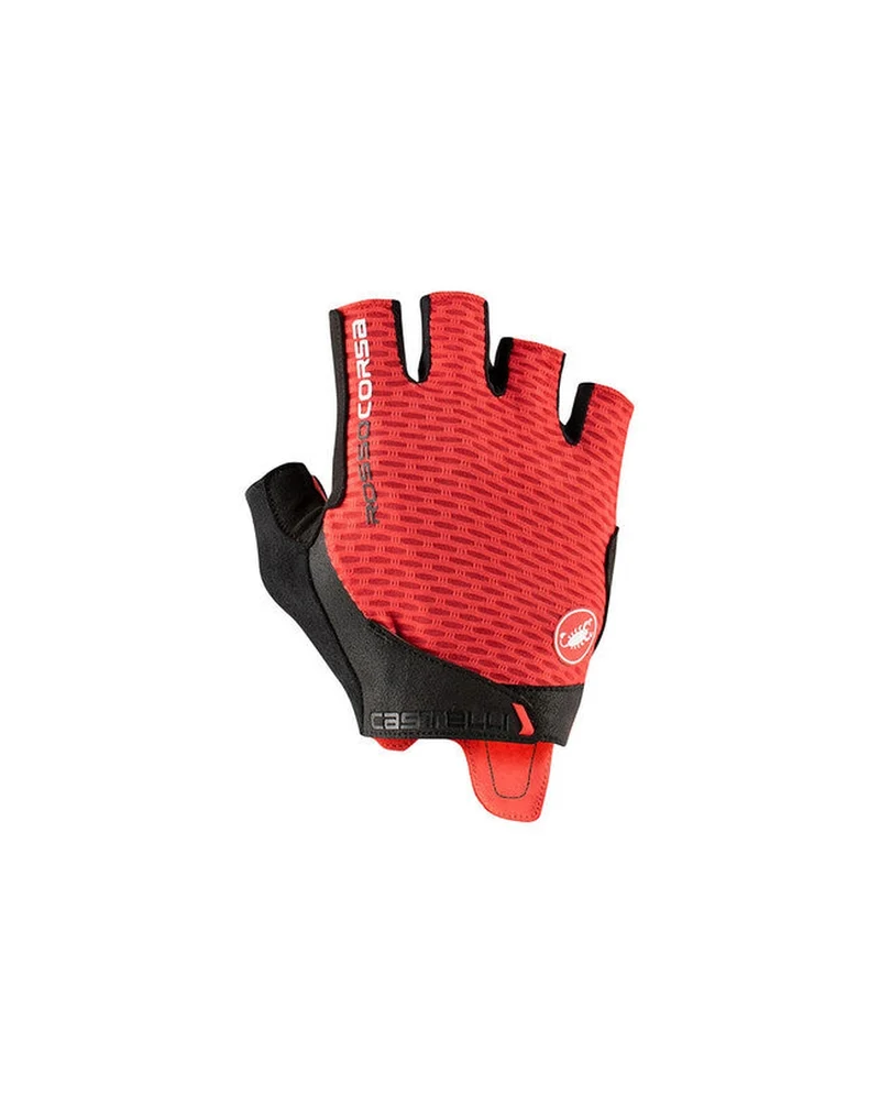 CASTELLI ROSSO CORSA PRO V GLOVES RED 單車手套