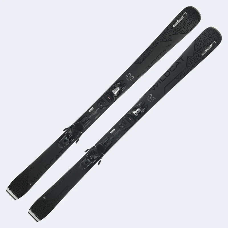 2025 Elan Wildcat 86 C Black Edition Women's Ski w ELX 11.0 GW Binding