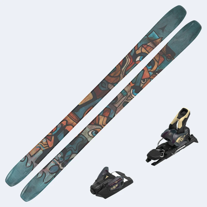 2026 Atomic Bent 90 Skis with Atomic Atomic Strive 12 GW Bindings