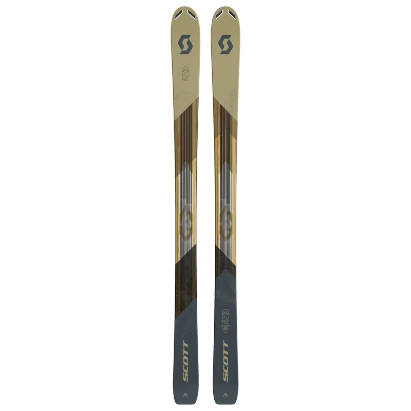 Scott Pure Mission 98Ti freeride ski's bruin/zwart