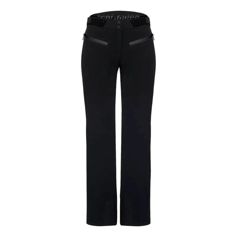 Toni Sailer Ski Broek Amis Zwart - Match Laren