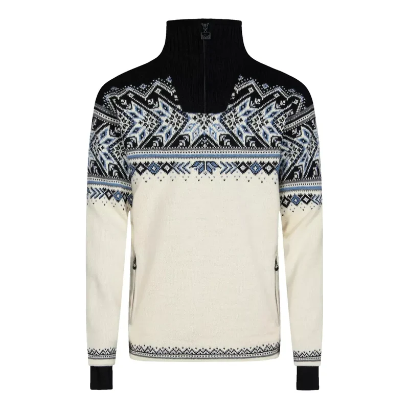 Dale Of Norway As Vail Sweater Off White Combi - Match Laren