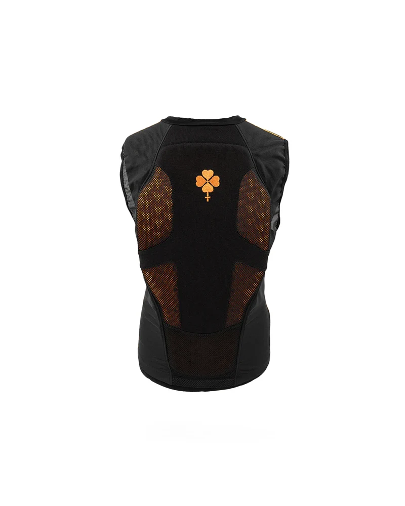 Clover Protection Unisex Snowboard Backprotector Black
